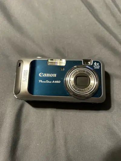 Canon PowerShot A460 5.0MP Digital Camera, View more