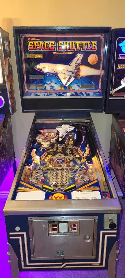 SPACE SHUTTLE PINBALL MACHINE FOR SALE , View more