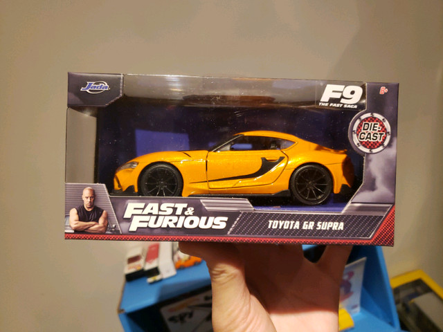 Jada 1/43 Fast & Furious F9 Toyota GR Supra Orange in Arts & Collectibles in Markham / York Region