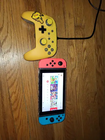 Nintendo switch console, View more