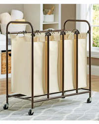 4-bag laundry sorter