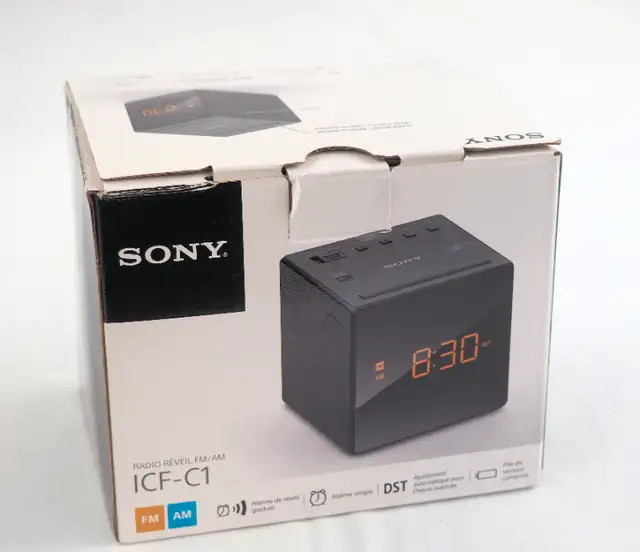 Sony FM/AM Clock Radio ICF-C1 in General Electronics in St. Albert - Image 2