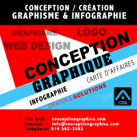 Graphiste, Logo, Carte d’affaire, Infographiste, Site web