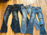 American Eagle and Aeropostale Jeans