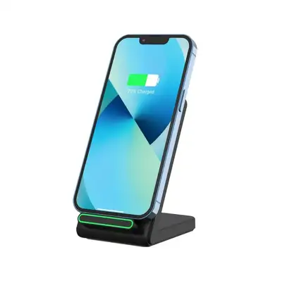 NEW-15W fast wireless charging stand compatible with most phones, View more
