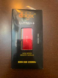 dolgix - DDR4 8GB 3200MHz (opened & not used)
