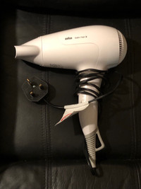  Braun 220V blow dryer for UK and Hong Kong