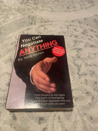 You Can Negotiate Anything by Herb Cohen 2 Cassette Tapes