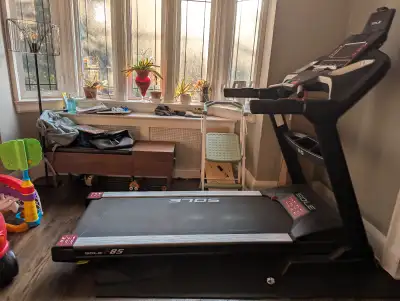 This Sole F85 Treadmill is in excellent condition with minimal wear and tear. Please note: this trea...