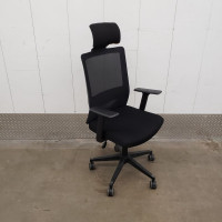 Office Chair Ergonomic Work Seat W/ Swivel Wheels Headrest K6778
