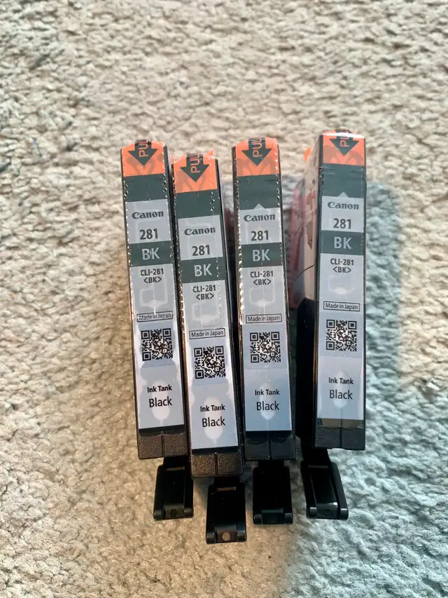 Original Canon PGI-280 and CLI-281 inks in Printers, Scanners & Fax in City of Toronto - Image 4