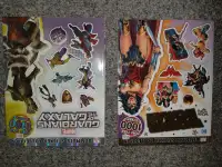 DC & Marvel Sticker Books