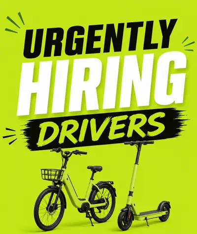 Urgently Hiring Drivers , View more