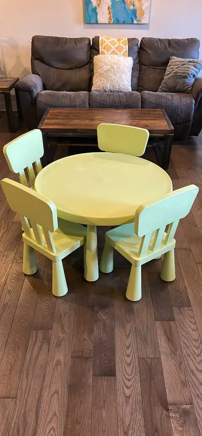 table et chaise pour enfant Ikea, View more