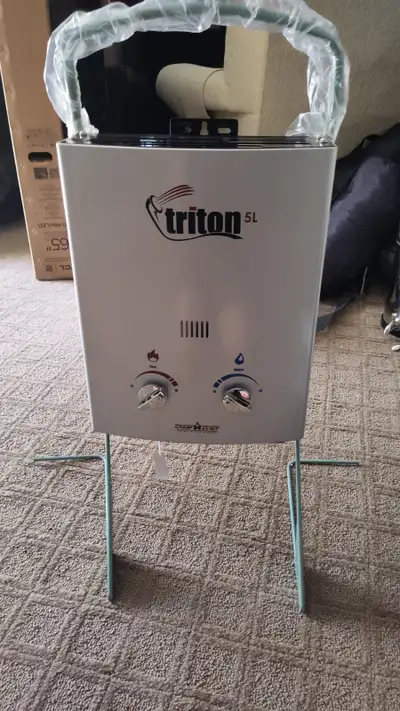 Portable propane water heater, View more