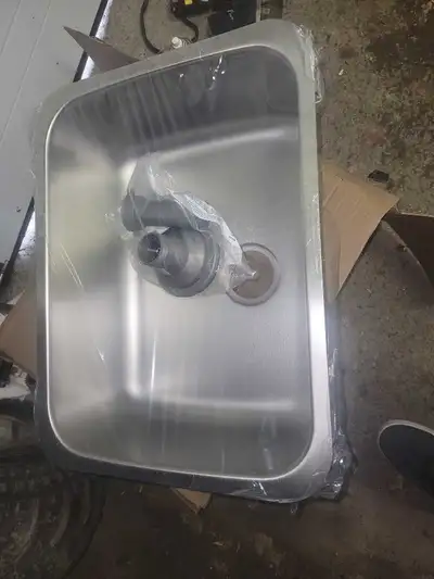 New stainless steel kitchen sink, View more