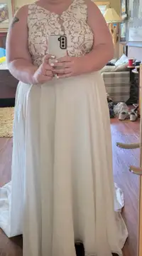 Size 22 plus size wedding dress