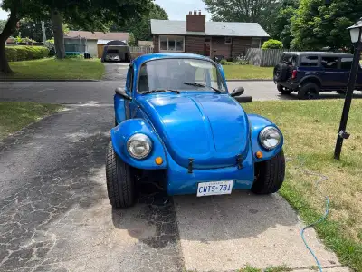 1974 Super Beetle rebuilt engine, new tires and rims, may trade? 5193300859