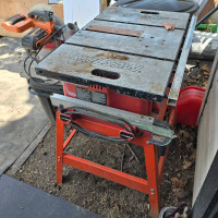 Skill table saw and Rigid 10" chop saw for sale 