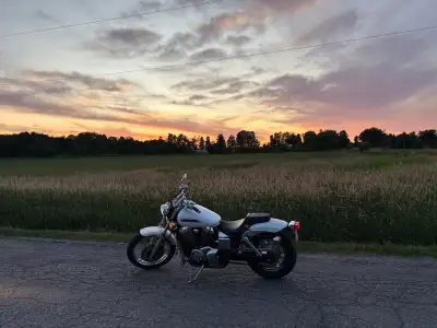 2001 shadow 750 Fresh oil change New battery last season New fuel pump Ready to ride.