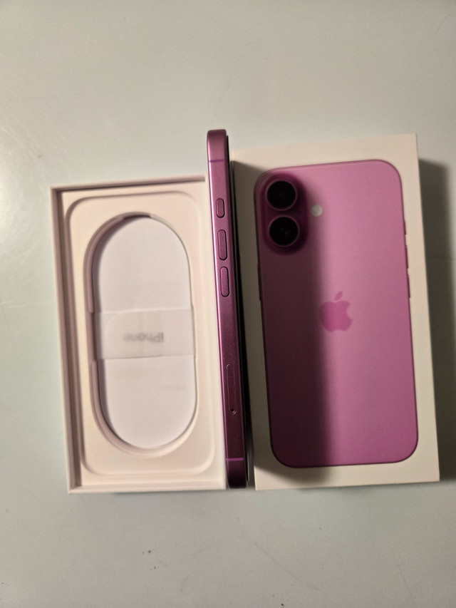 LNIB Apple iPhone 16 -128Gb- Pink Warranty in Cell Phones in City of Toronto - Image 2