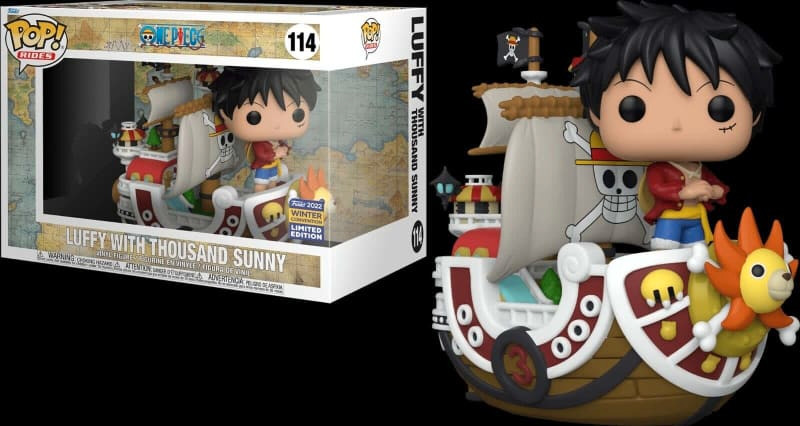 Funko Pop One Piece Rides Luffy with Thousand Sunny Exclusive | Toys &  Games | Oshawa / Durham Region | Kijiji