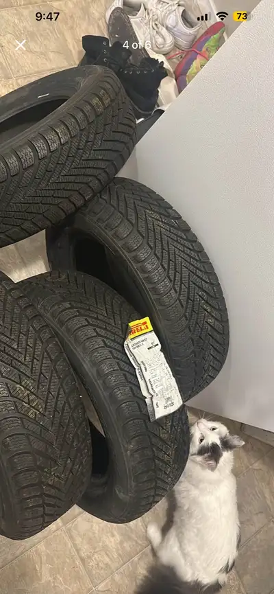 185/65 R15 92T Pirelli Cinturato Winter Tires brand new! Save $185