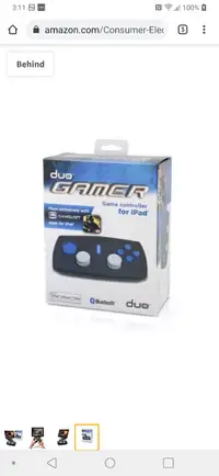 Duo gamer for iPad iPhone or iPod touch. Brand new never used.