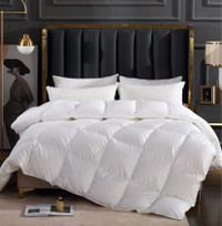 LEYCAY Goose Feathers Down Comforter Queen Size Luxurious