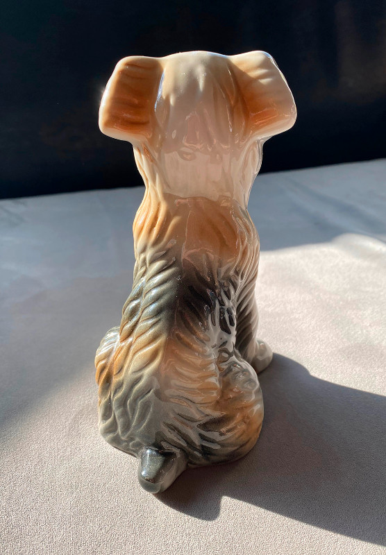 Vintage Ceramic Scott Terrier Dog Statuette 6 Inches Tall in Arts & Collectibles in City of Toronto - Image 3