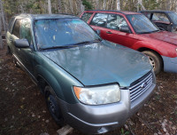 Two 2006 Subaru Foresters for parts