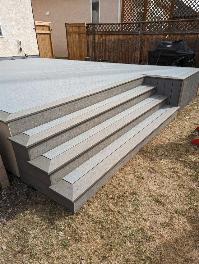 Composite, Pressure Treated and Cedar Decks . in Fence, Deck, Railing & Siding in Calgary