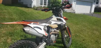 I am selling my 2017 KTM 250 XCF, a high-performance off-road motorcycle designed for competitive ra...