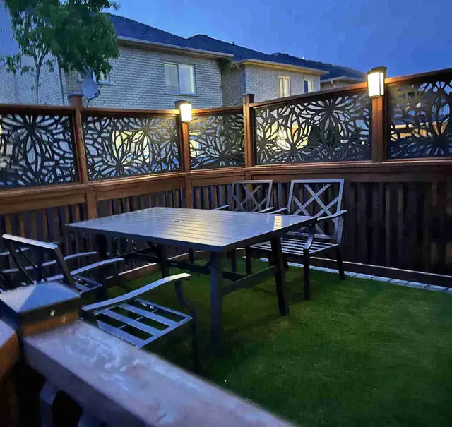 Deck Privacy Screen in Decks & Fences in Mississauga / Peel Region - Image 2