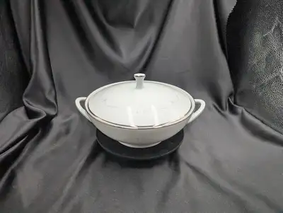 Vintage Noritake Whitebrook Round Lidded Vegetable Bowl, View more