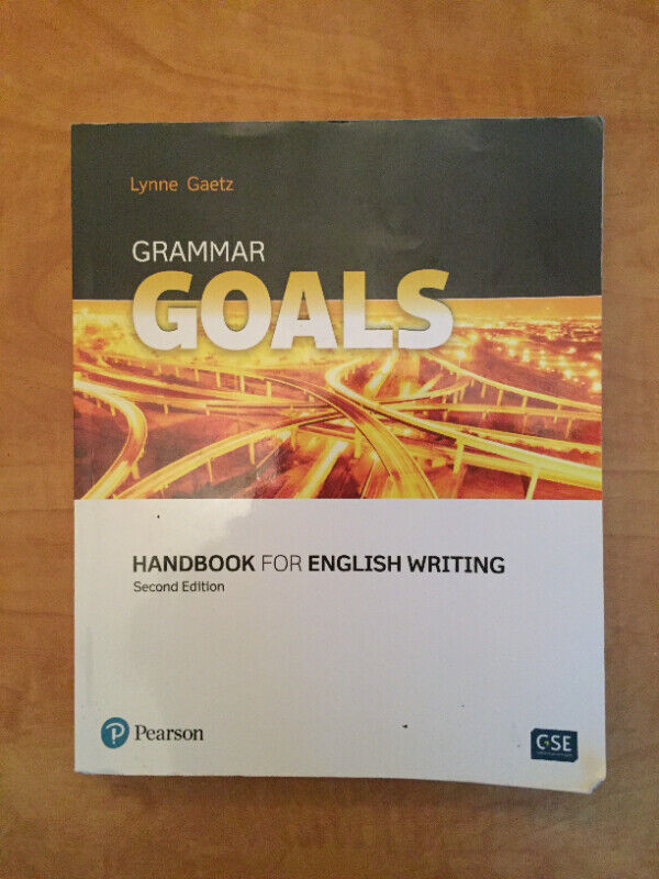 Manuel Goals Handbook for english writing de Lynne Gaetz in Textbooks in Québec City