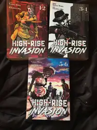 HIGH-RISE INVASION Manga Volumes 1-6