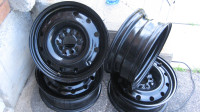 4 STEEL RIMS 16X6.5 BOLT PATTERN 5-4 1/2 $60.00 FIRM FOR ALL 4