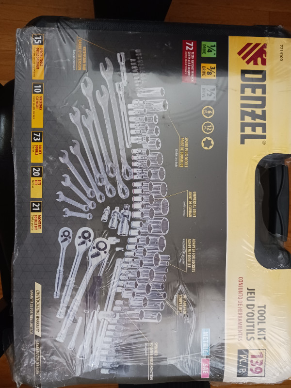 Denzel Tool kit 139pcs (Ratchet Combination) in Hand Tools in Markham / York Region