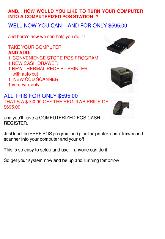 EASY TO USE TOUCH CONVENIENCE STORE POS SOFTWARE SYSTEM -50% OFF in Other Business & Industrial in City of Toronto - Image 2