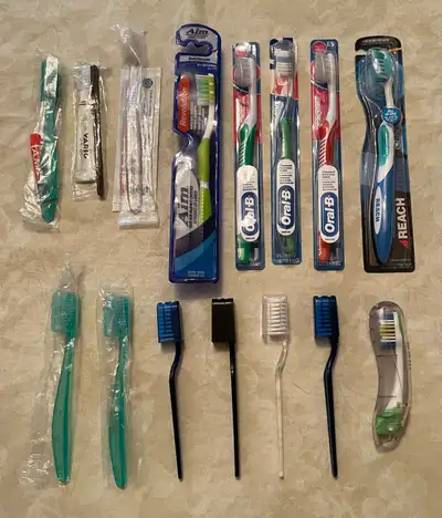 15 NEW Toothbrushes All In Original Packaging, View more