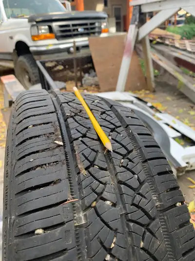 Continental tire, used for 3 months,only one.New cost over $200, make me an offer, call/text 780-935...