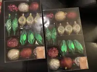 Brand New Shatterproof Christmas Ornaments- 8cm