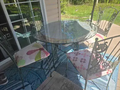 Glass Patio Table Set, View more