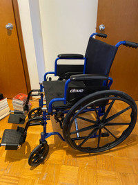 Chase blue streak wheel chair 