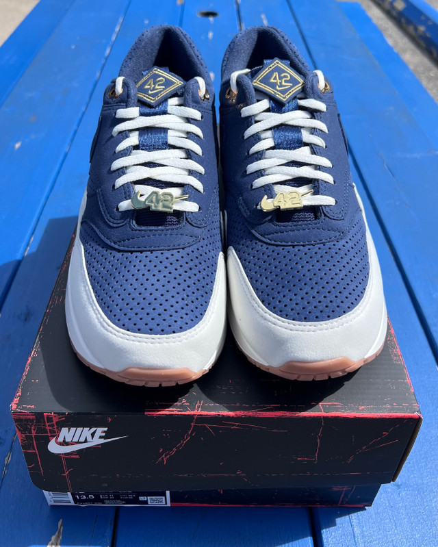 Brand New Air Max 1 86 OG Jackie Robinson Size 10.5, 12 in Men's Shoes in City of Toronto - Image 3