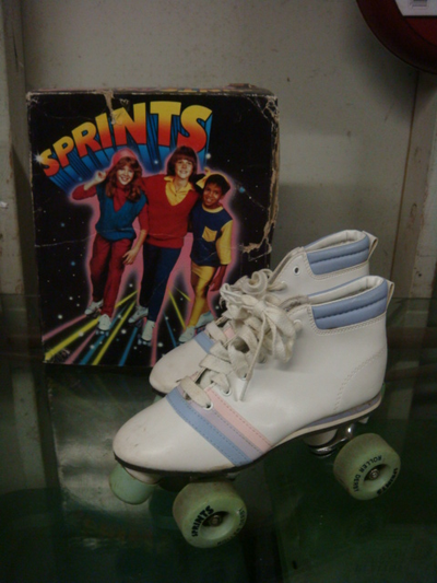 Vintage Sprints Roller Skates AS IS Girls Size 5, View more