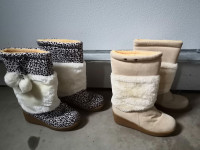 Two Pairs of Snow Boots/ Winter Boots