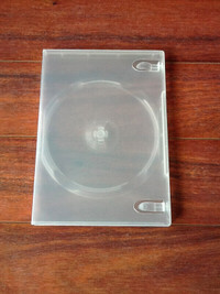BLANK SINGLE DVD CASES  - 2 LOTS (12 or 36 units)