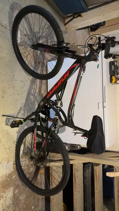 26” Hyper Shocker Mountain Bike Black & Red Accessories Included, View more